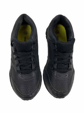 Smartfit Boys Black Lace-Up Sneakers Shoes Size 4W Youth
